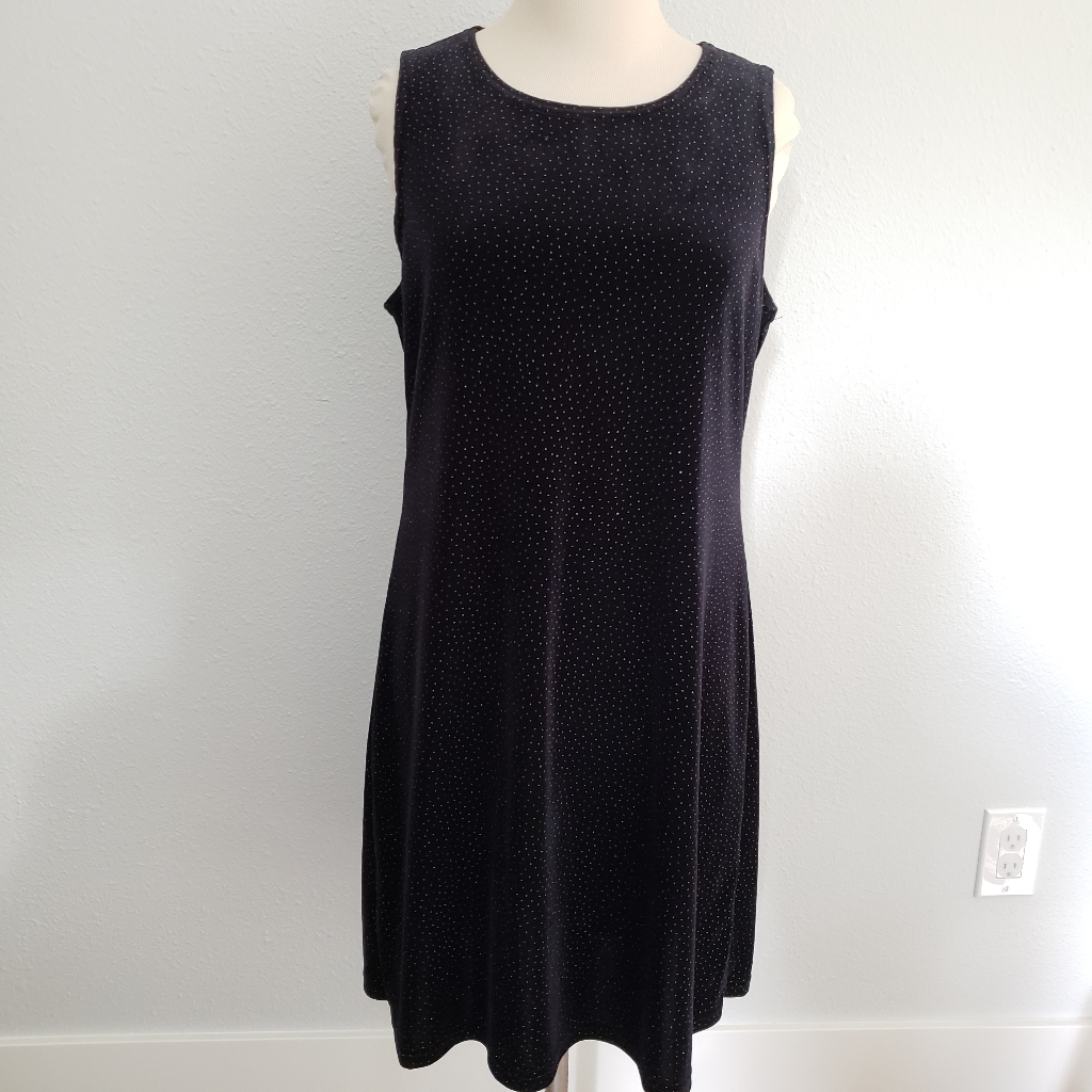 Vintage 90s Kathie Lee Collection Velvet Dress